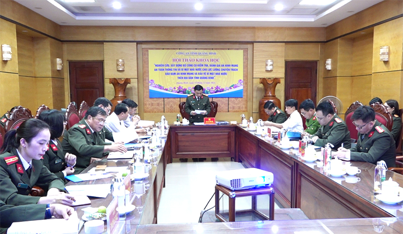 Nâng cao hiệu quả kiểm tra an ninh mạng, bảo vệ bí mật Nhà nước