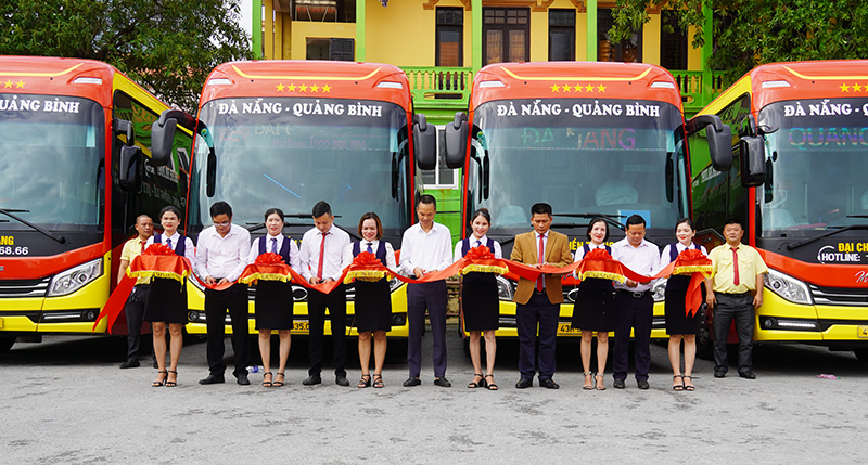 Khai trương tuyến xe khách chất lượng cao Đà Nẵng-Quảng Bình