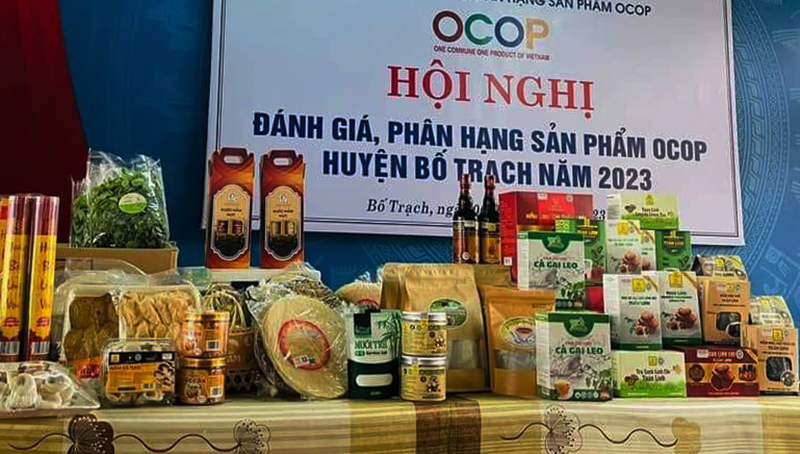 Bố Trạch: Đánh giá, phân hạng 24 sản phẩm OCOP