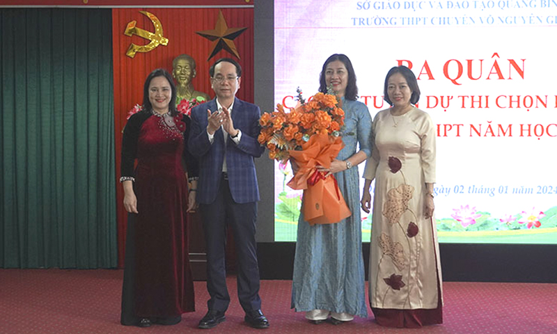 67 thí sinh tham dự kỳ thi chọn học sinh giỏi quốc gia năm học 2023-2024