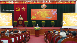 Gặp mặt các đồng chí nguyên cán bộ cốt cán của tỉnh và các cơ quan Trung ương