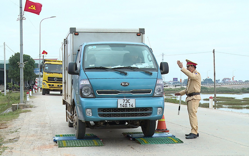 TX. Ba Đồn: Nỗ lực bảo đảm an toàn giao thông dịp Tết