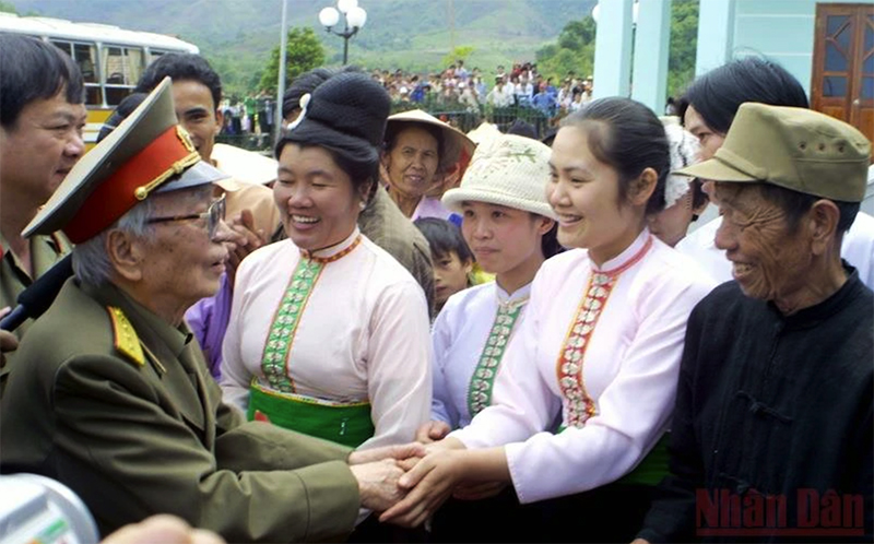Đại tướng, ân tình Quảng Bình-Tây Bắc