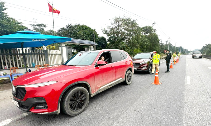Không xảy ra tai nạn giao thông trong ngày mùng 1 Tết Giáp Thìn
