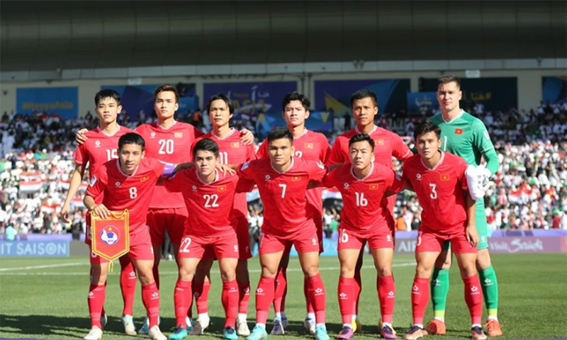 Đội tuyển Việt Nam tụt 11 bậc trên Bảng xếp hạng FIFA