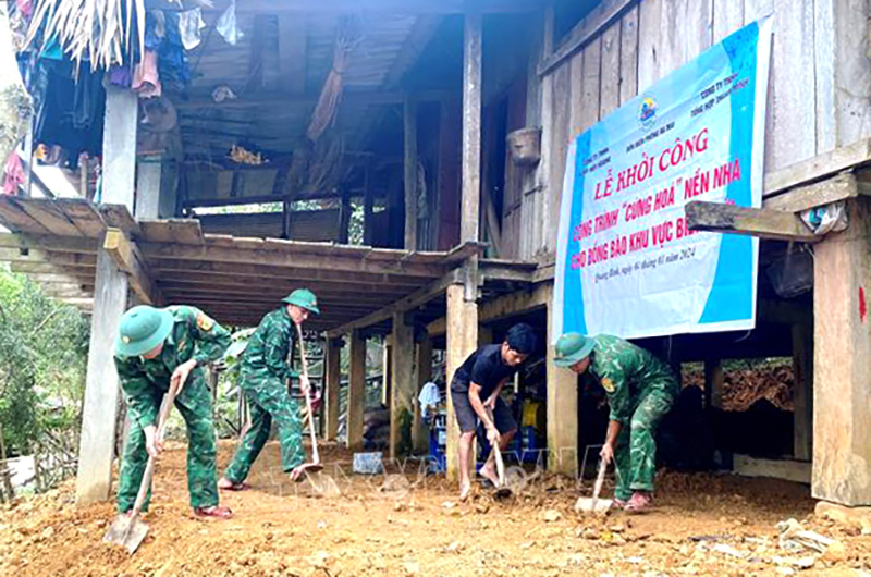 Ấm tình quân dân nơi biên cương Tổ quốc