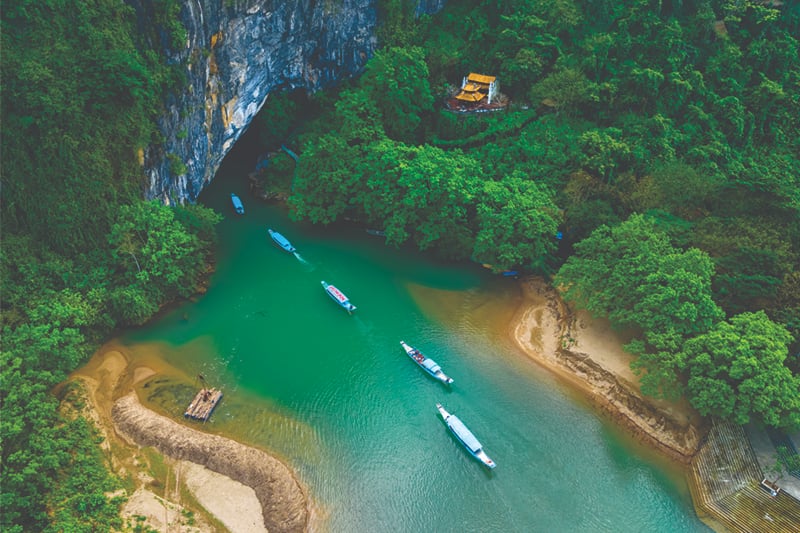 Phong Nha xếp thứ 2 trong 10 điểm đến thân thiện nhất Việt Nam
