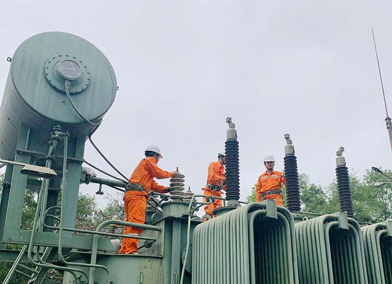 PC Quảng Bình: Triển khai giải pháp bảo đảm an toàn lưới điện 110kV