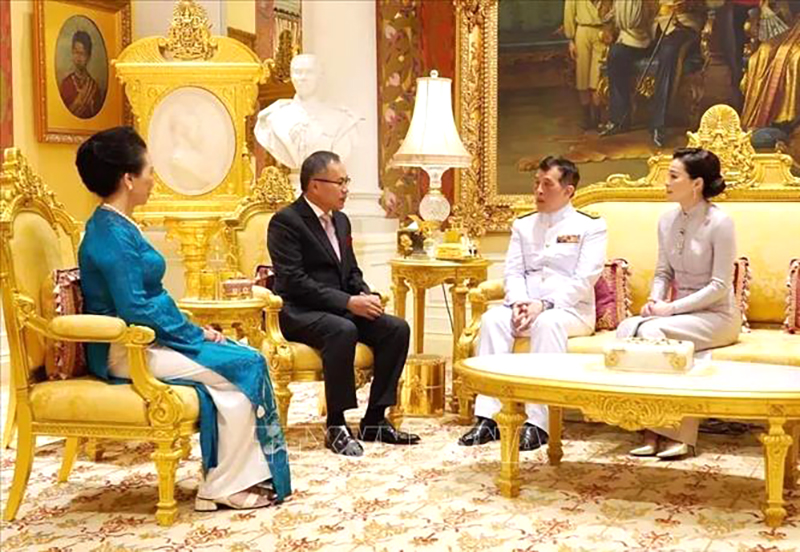 Nhà vua Thái Lan đánh giá cao quan hệ hợp tác hữu nghị với Việt Nam
