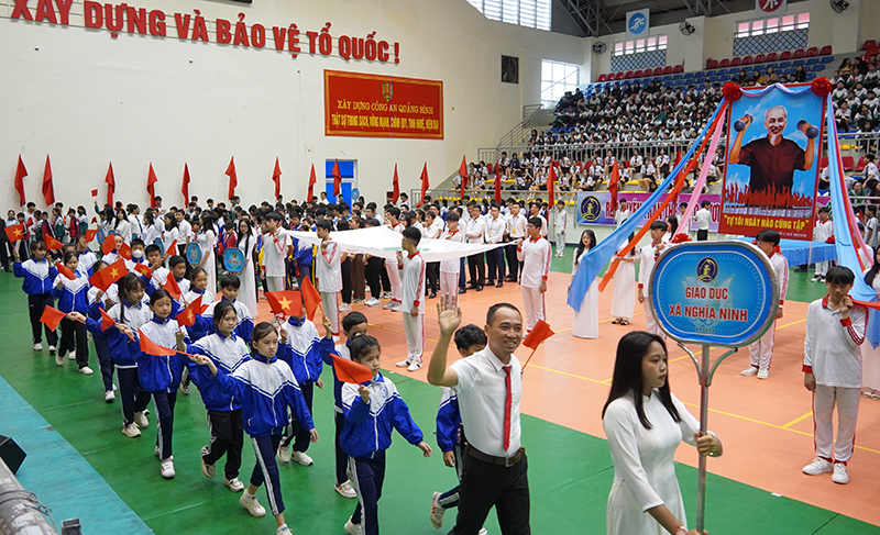 TP. Đồng Hới:  Khai mạc Hội khỏe Phù Đổng năm học 2023-2024
