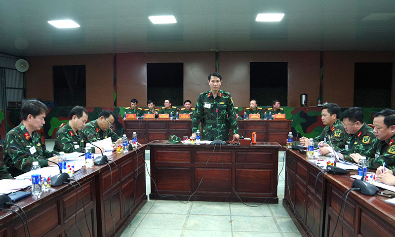 Bộ Chỉ huy Quân sự tỉnh: Luyện tập chuyển trạng thái sẵn sàng chiến đấu năm 2024
