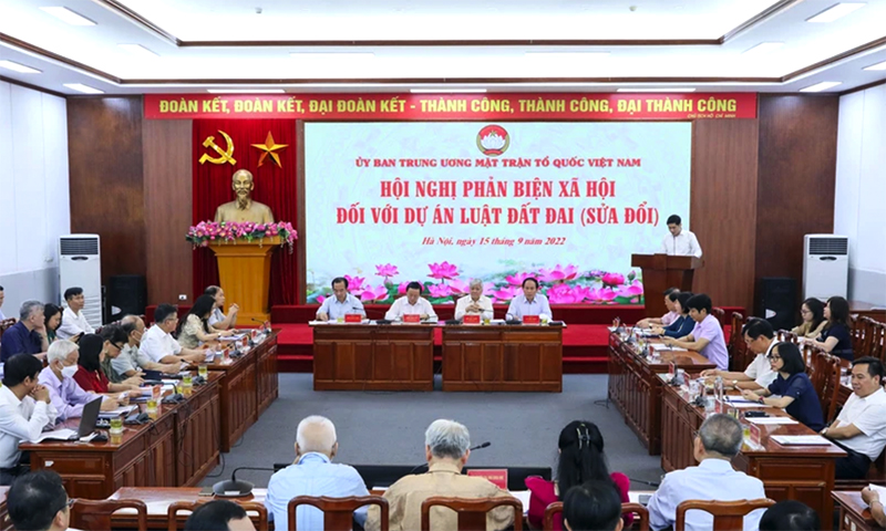 Đại đoàn kết toàn dân tộc trong chính sách pháp luật đất đai