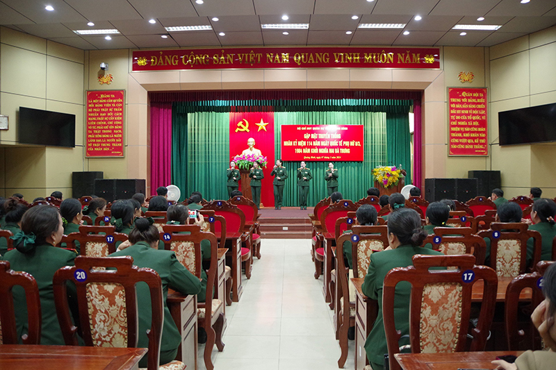 Nhiều hoạt động ý nghĩa nhân Ngày Quốc tế Phụ nữ 8/3