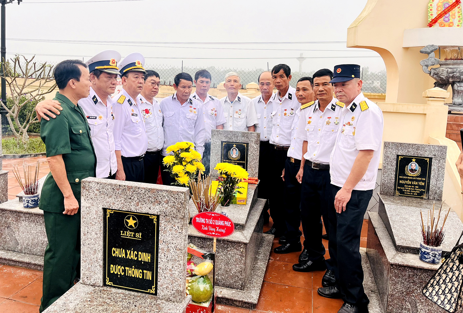 Lễ tri ân các anh hùng liệt sỹ Gạc Ma