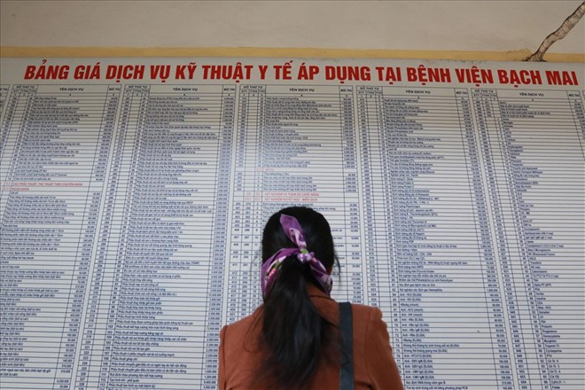 Xây dựng giá mới của 10.000 dịch vụ y tế theo hướng tính đúng tính đủ