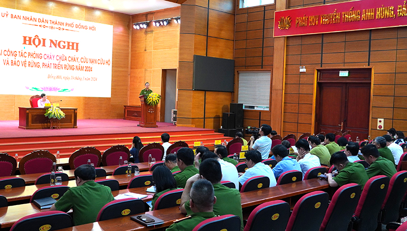TP. Đồng Hới: Thực hiện hiệu quả công tác phòng, chống cháy, nổ