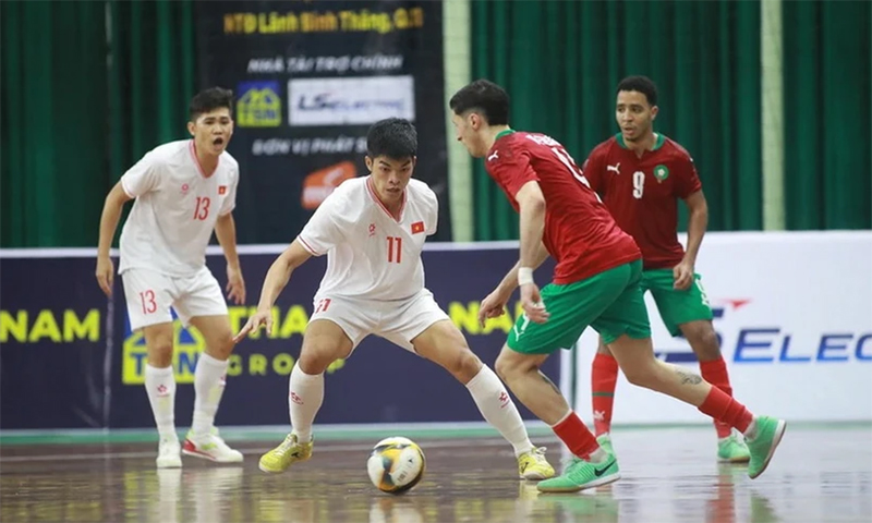 Giải Futsal giao hữu Quốc tế 2024: Maroc đoạt ngôi Vô địch, Việt Nam hạng Ba