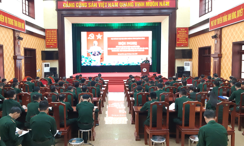 Bộ Chỉ huy BĐBP tỉnh: Rút kinh nghiệm công tác huấn luyện quý I/2024