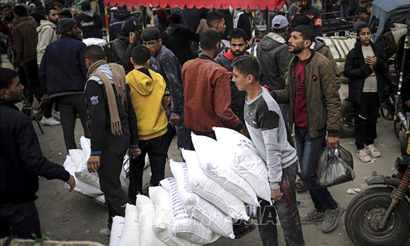 Các nước Trung Đông nỗ lực viện trợ cho Dải Gaza
