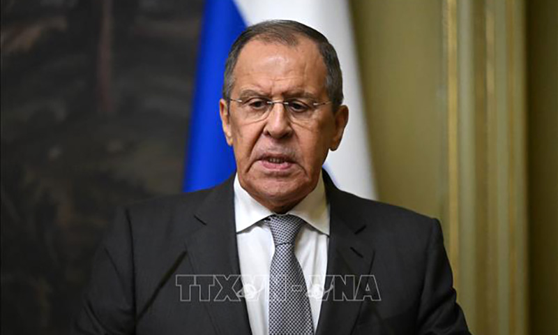 Ngoại trưởng Nga Sergei Lavrov thăm chính thức Trung Quốc
