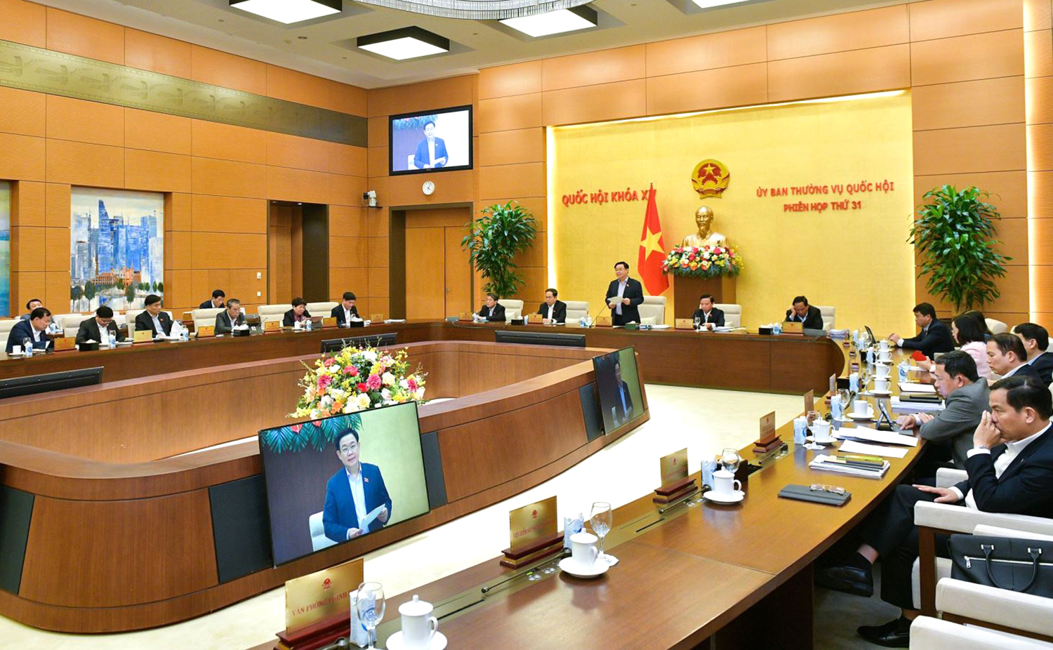 Ngày 15/4, khai mạc phiên họp thứ 32 của Ủy ban Thường vụ Quốc hội