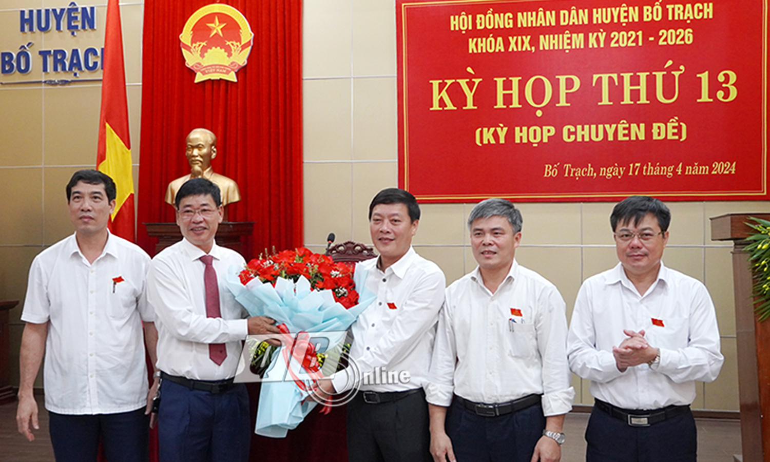 Đồng chí Nguyễn Ngọc Tuấn được bầu làm Chủ tịch HĐND huyện Bố Trạch