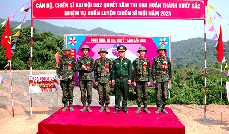 Quyết tâm "luyện giỏi, rèn nghiêm"