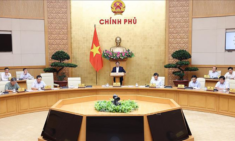 Thủ tướng Phạm Minh Chính chủ trì phiên họp Chính phủ thường kỳ tháng 4