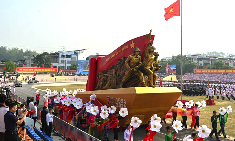 Tổng duyệt diễu binh, diễu hành kỷ niệm 70 năm Chiến thắng Điện Biên Phủ
