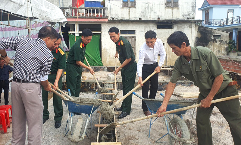 Khởi công xây dựng nhà tình nghĩa tại huyện Lệ Thủy