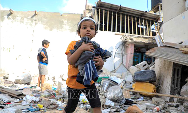 UNICEF cảnh báo 600.000 trẻ em đối mặt với thảm họa ở Rafah
