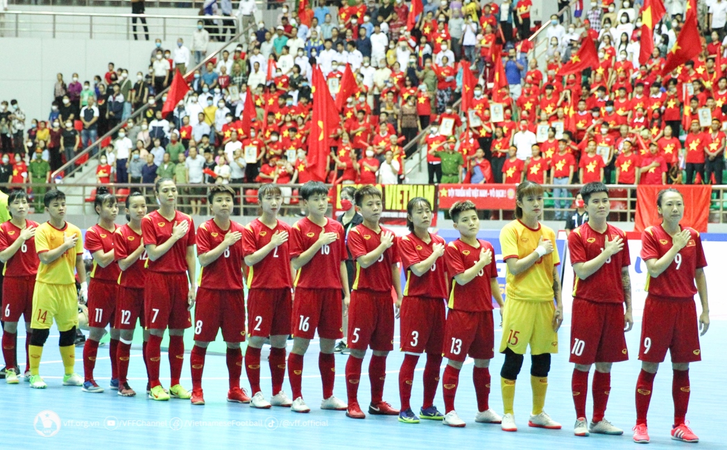 Tuyển futsal nữ Việt Nam xếp hạng 13 thế giới trên BXH FIFA lần đầu tiên được công bố