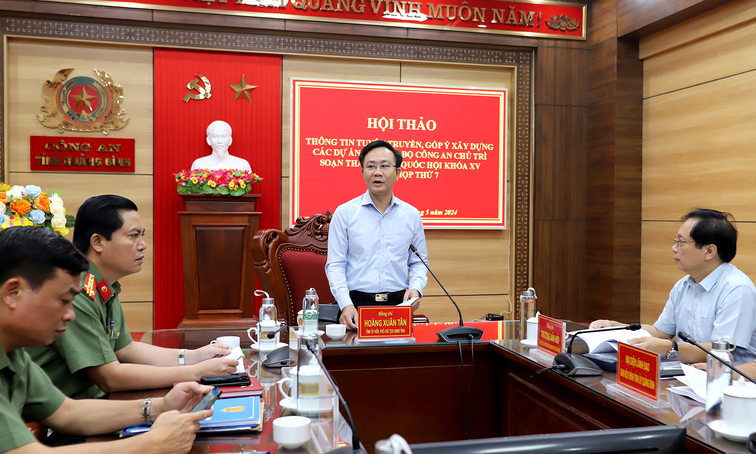 Hội thảo góp ý xây dựng các dự án luật do Bộ Công an chủ trì soạn thảo