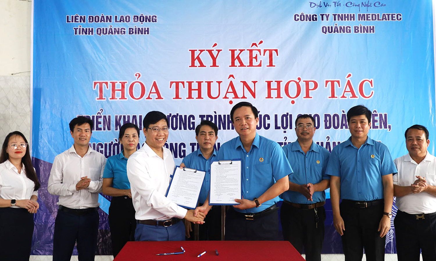 Ký kết thỏa thuận hợp tác vì phúc lợi đoàn viên công đoàn