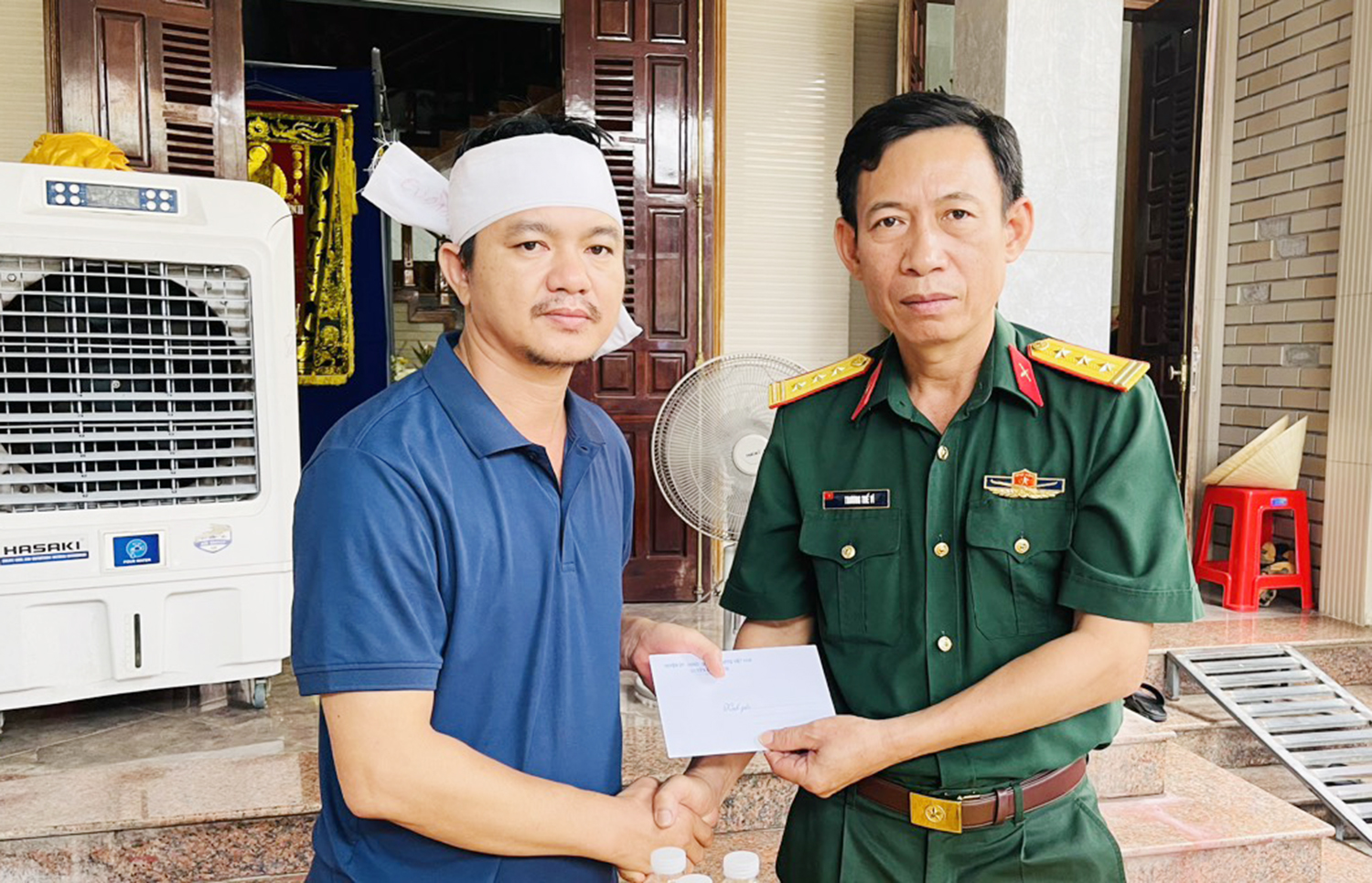Bố Trạch: Thăm gia đình các nạn nhân bị nạn trên biển