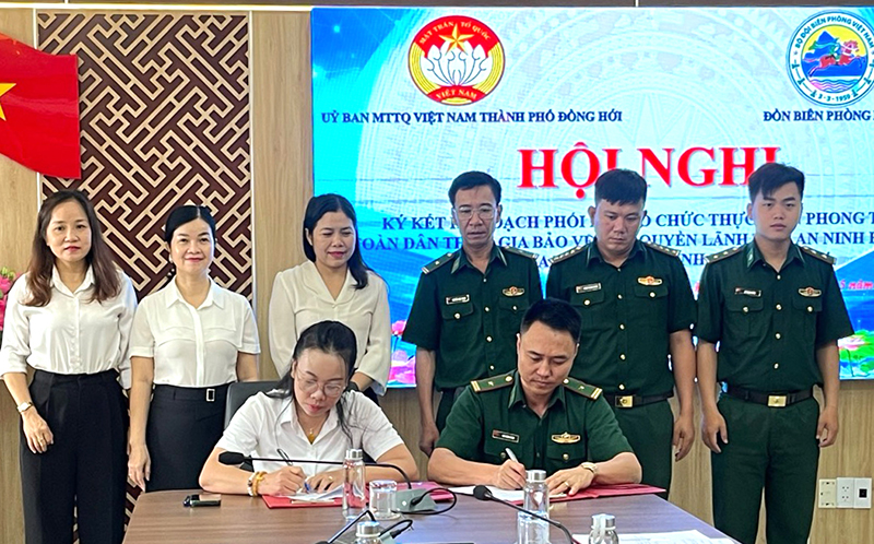 Phối hợp thực hiện nhiệm vụ quản lý, bảo vệ biên giới vùng biển