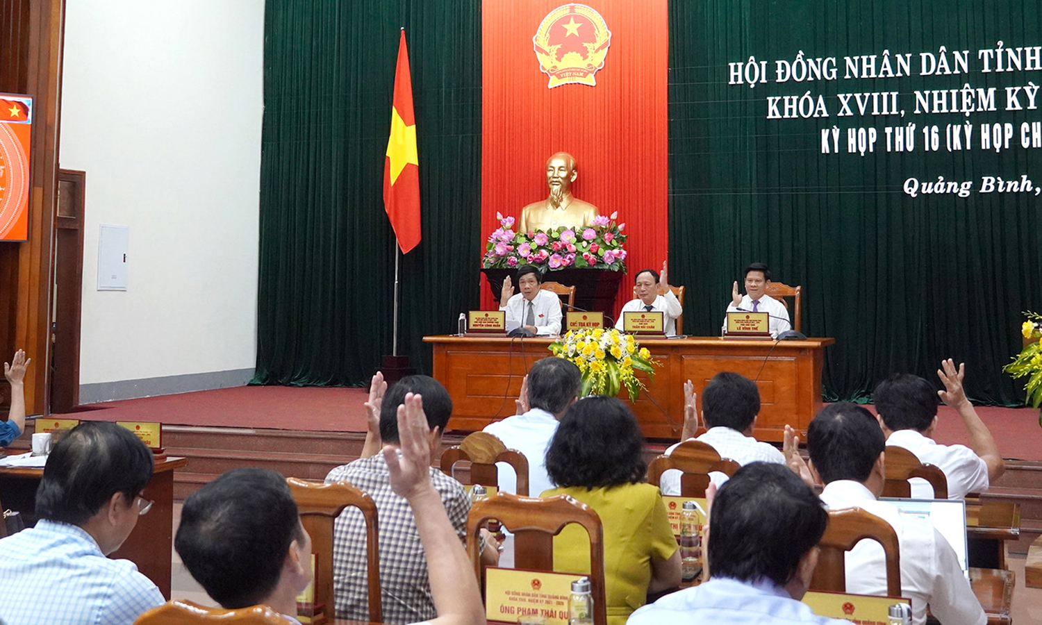 Kỳ họp thứ 16, HĐND tỉnh khóa XVIII: Thông qua các nghị quyết quan trọng