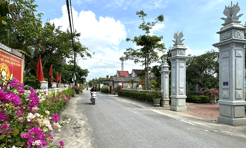 Lệ Thủy: Phấn đấu có 2 xã đạt chuẩn nông thôn mới kiểu mẫu năm 2025