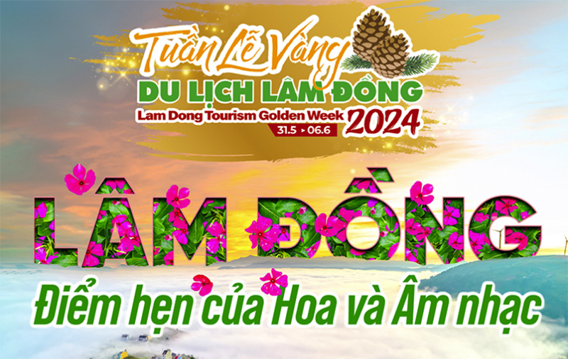Nhiều sự kiện hấp dẫn tại Tuần lễ Vàng du lịch Lâm Đồng 2024