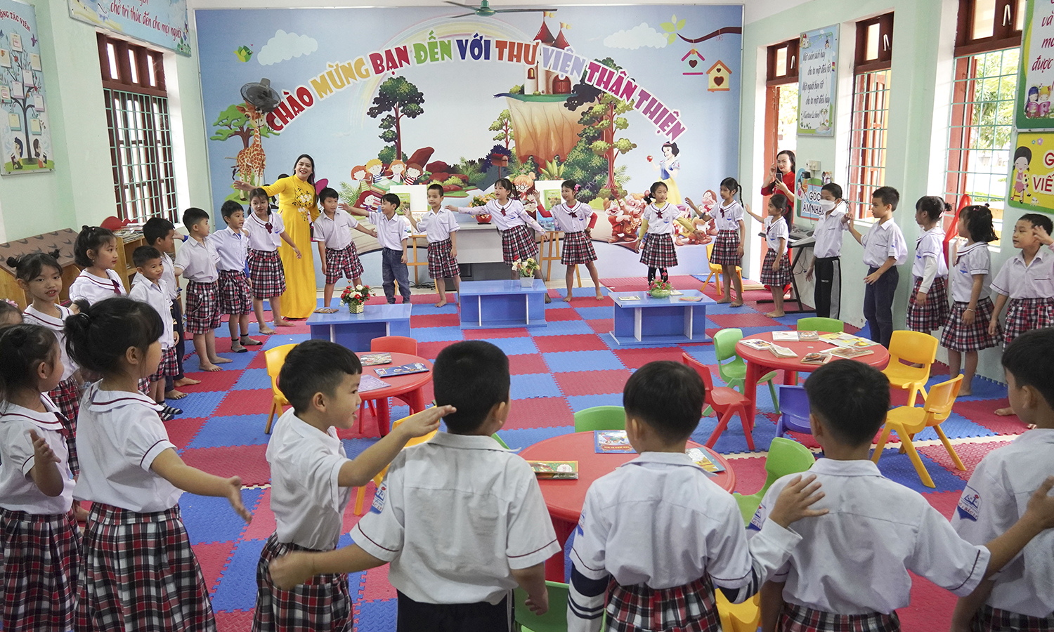 Thư viện trường học, nơi khơi nguồn văn hóa đọc