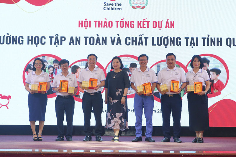 Duy trì các hoạt động của dự án "Môi trường học tập an toàn và chất lượng"