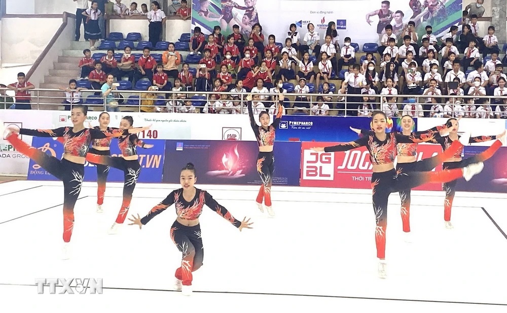 14 đoàn tham dự Giải Vô địch Thể dục Aerobic châu Á tại Việt Nam