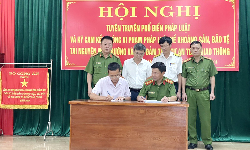 Tuyên truyền pháp luật về khai thác khoáng sản và an toàn giao thông