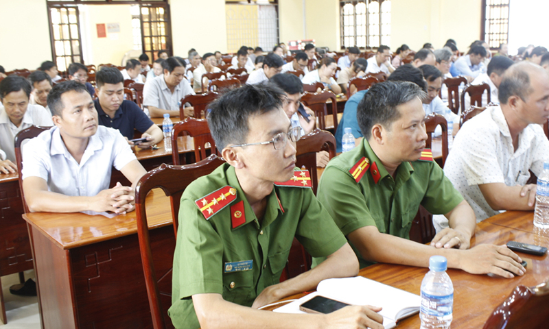 Nâng cao năng lực đội ngũ báo cáo viên, tuyên truyền viên pháp luật