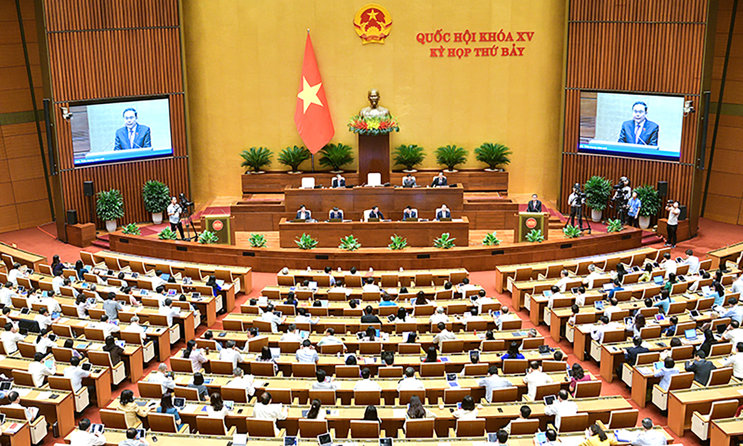 Tuần làm việc thứ 4, kỳ họp thứ 7, Quốc hội khóa XV: Tập trung cho công tác lập pháp