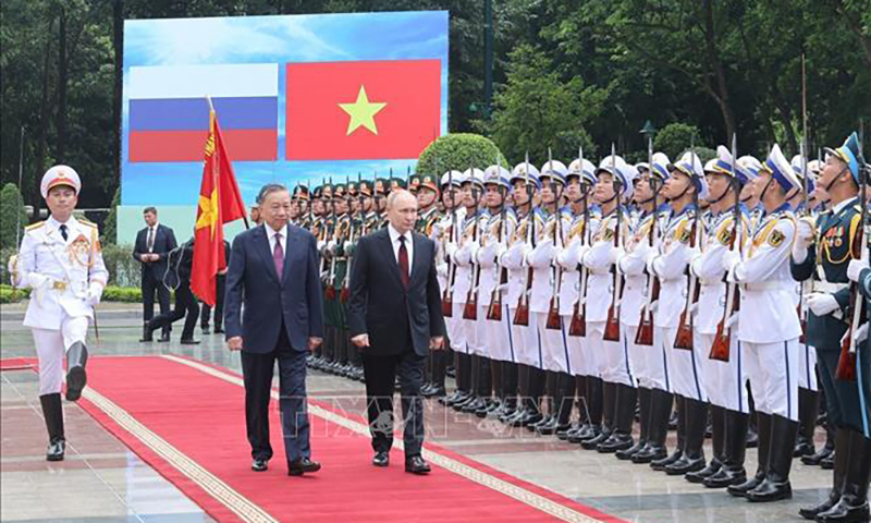 Báo chí quốc tế đưa tin đậm nét về chuyến thăm của Tổng thống Nga đến Việt Nam