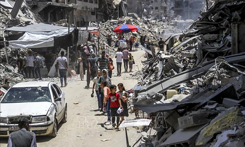 WHO cảnh báo khủng hoảng y tế ở Gaza trầm trọng hơn do nắng nóng