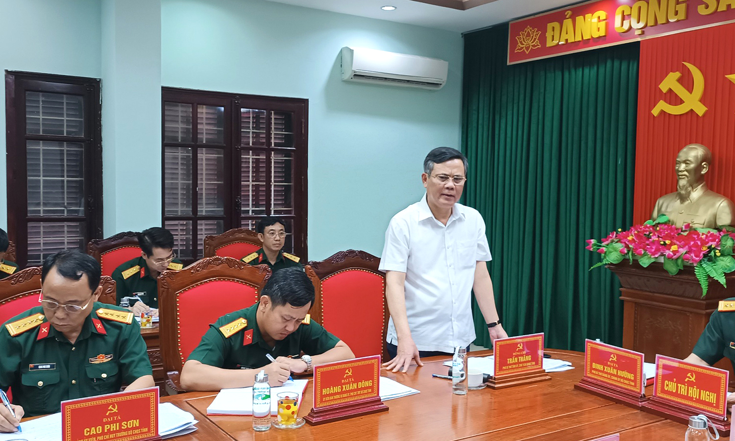 Đảng ủy Quân sự tỉnh: Ra nghị quyết lãnh đạo thực hiện nhiệm vụ quân sự, quốc phòng 6 tháng cuối năm 2024