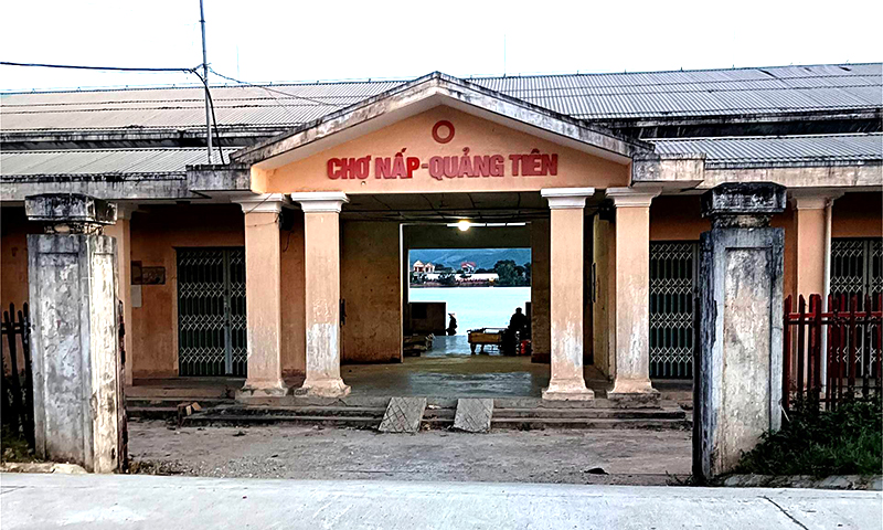 Chợ Nấp không bao giờ nấp