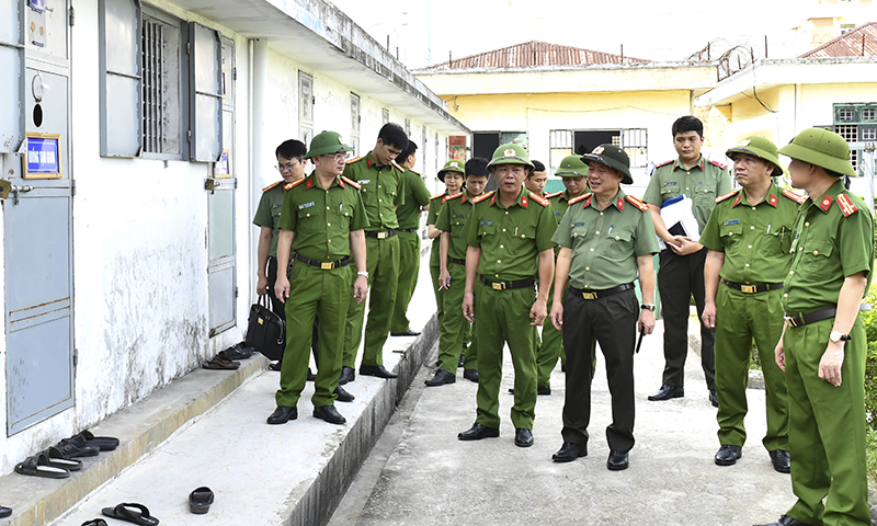 Bảo đảm tuyệt đối an ninh, an toàn nhà tạm giữ